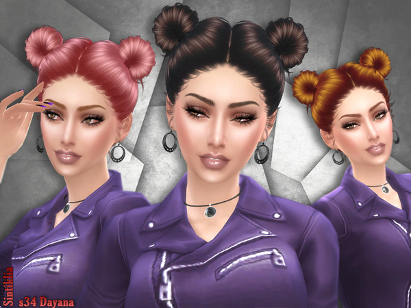 Hair S34 Dayana By Sintiklia At Tsr Image Sims Updates