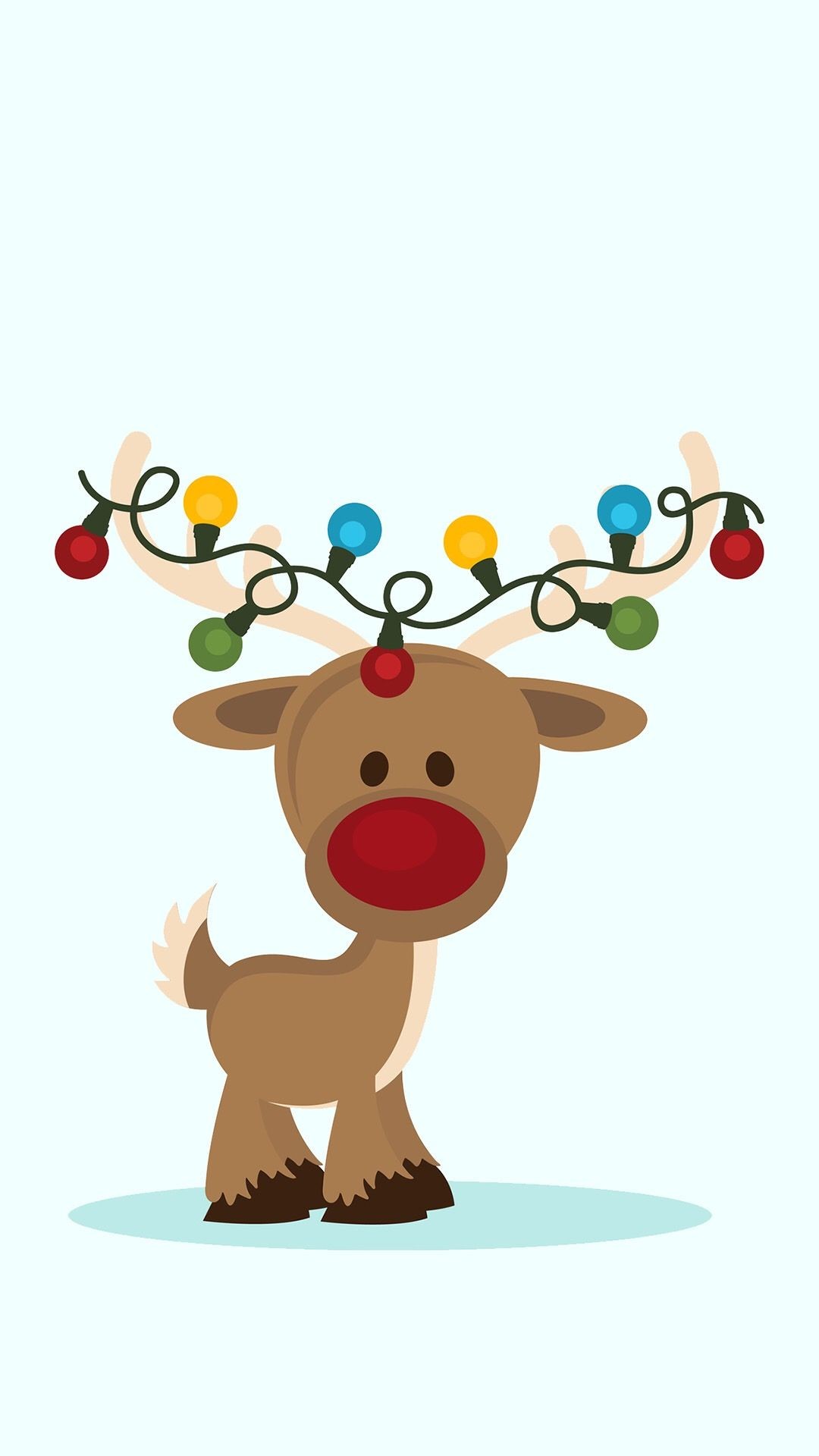 Cute Reindeer Wallpaper