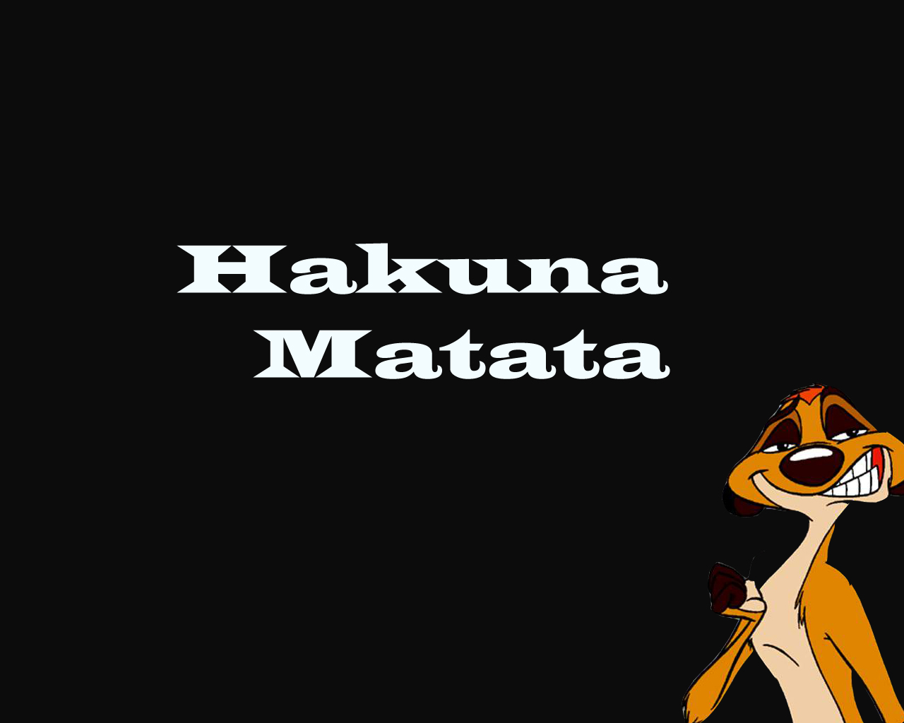 Hakuna Matata by Squirrelke on