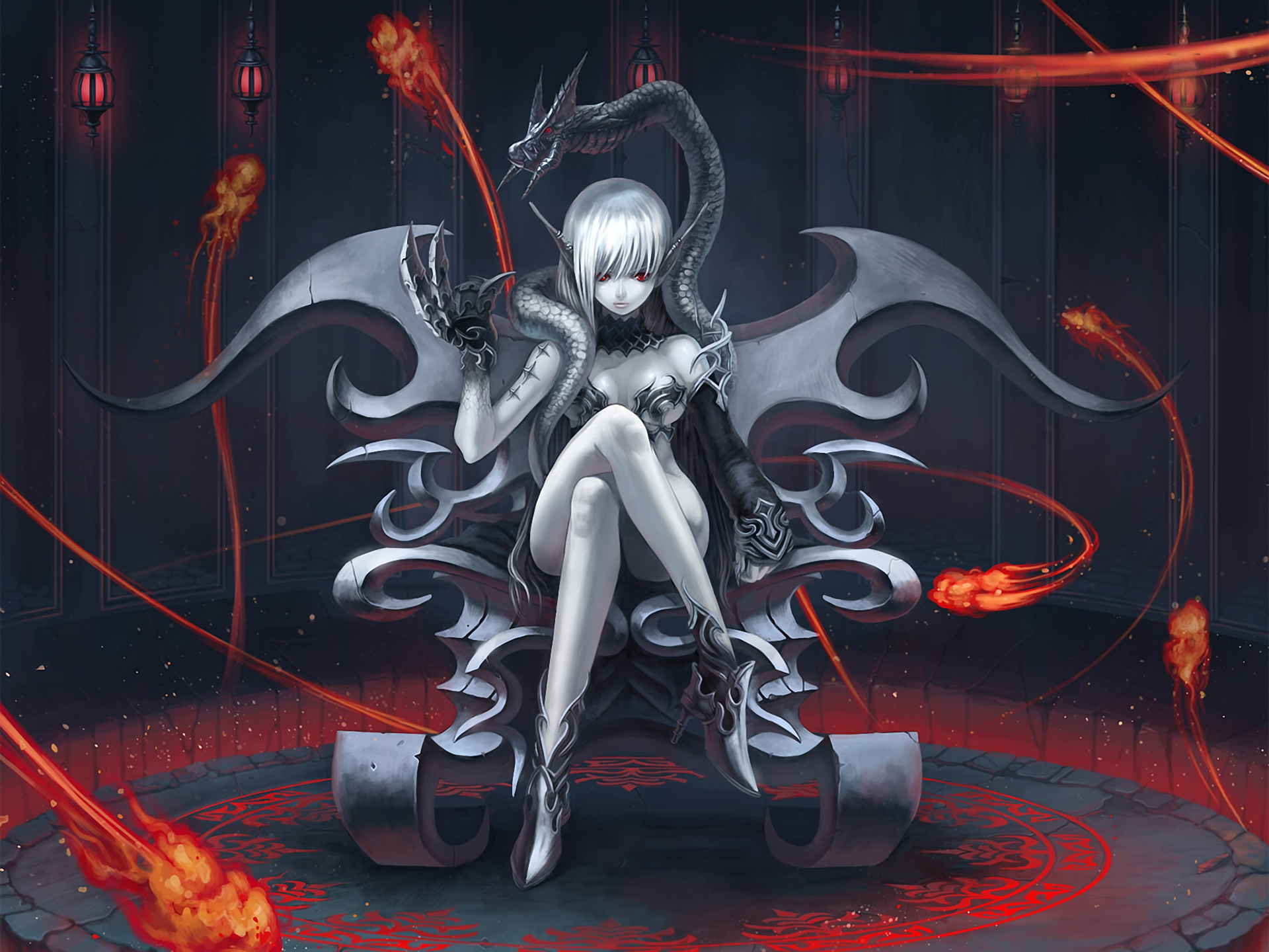 45+ Dark Anime Girl Wallpaper on WallpaperSafari