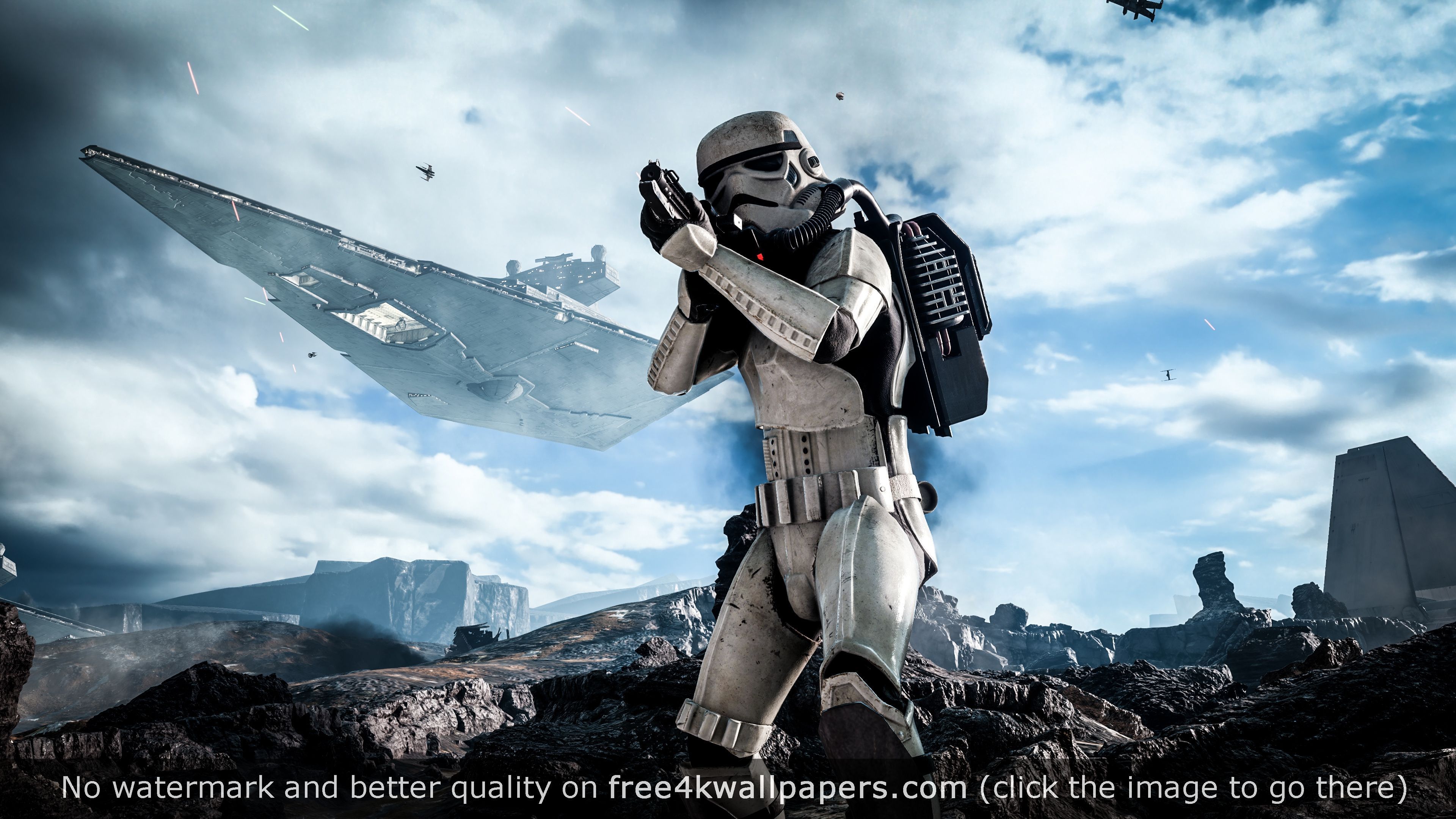 Star Wars Battlefront Stormtrooper 4k Wallpaper