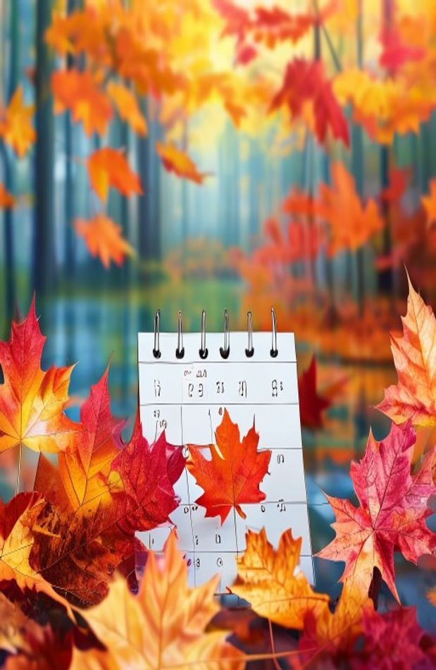 October Calendar Wallpaper
