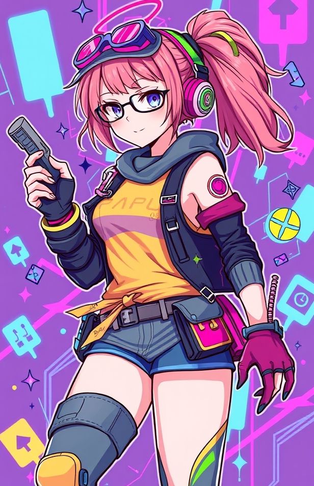 Game Girl Wallpaper
