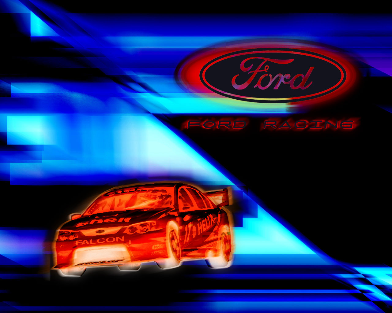 Ford Racing Wallpaper by fordboy on