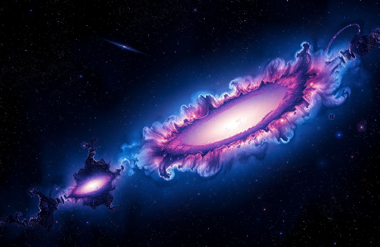 Black Galaxy Wallpaper