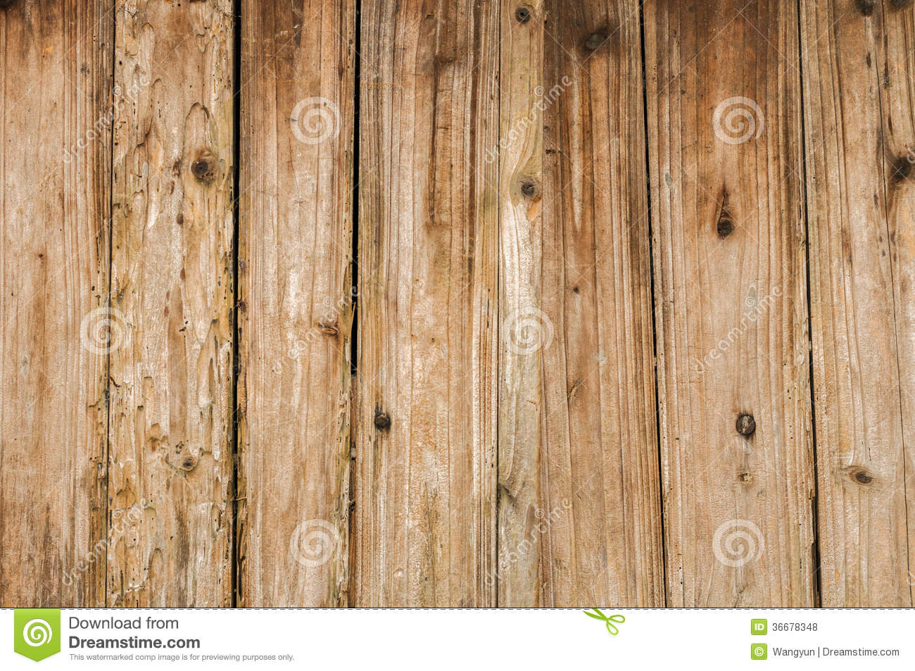 Distressed Old Wood Plank Boards Background Antique Barn Nails