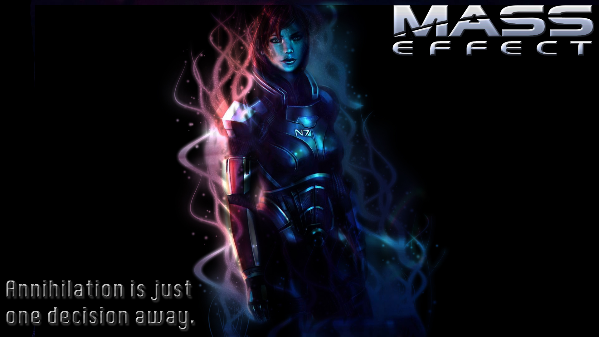 Mass Effect Annihilation Wallpaper By Magnummaster On