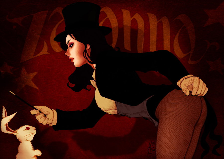 Zatanna Performing Magic By Arioanindito