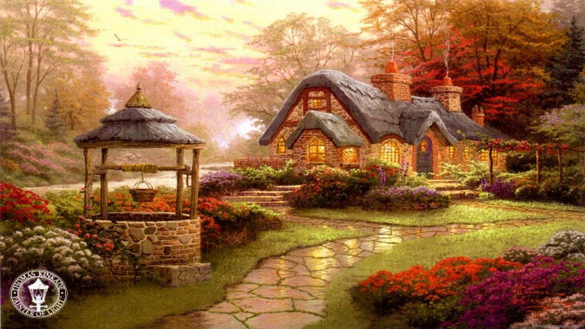 [78+] Thomas Kinkade Desktop Wallpaper on WallpaperSafari