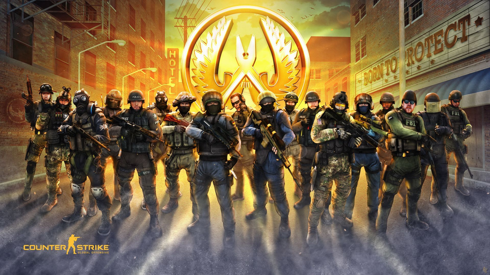 Counter Strike Global Offensive 4k Poster Horizontal