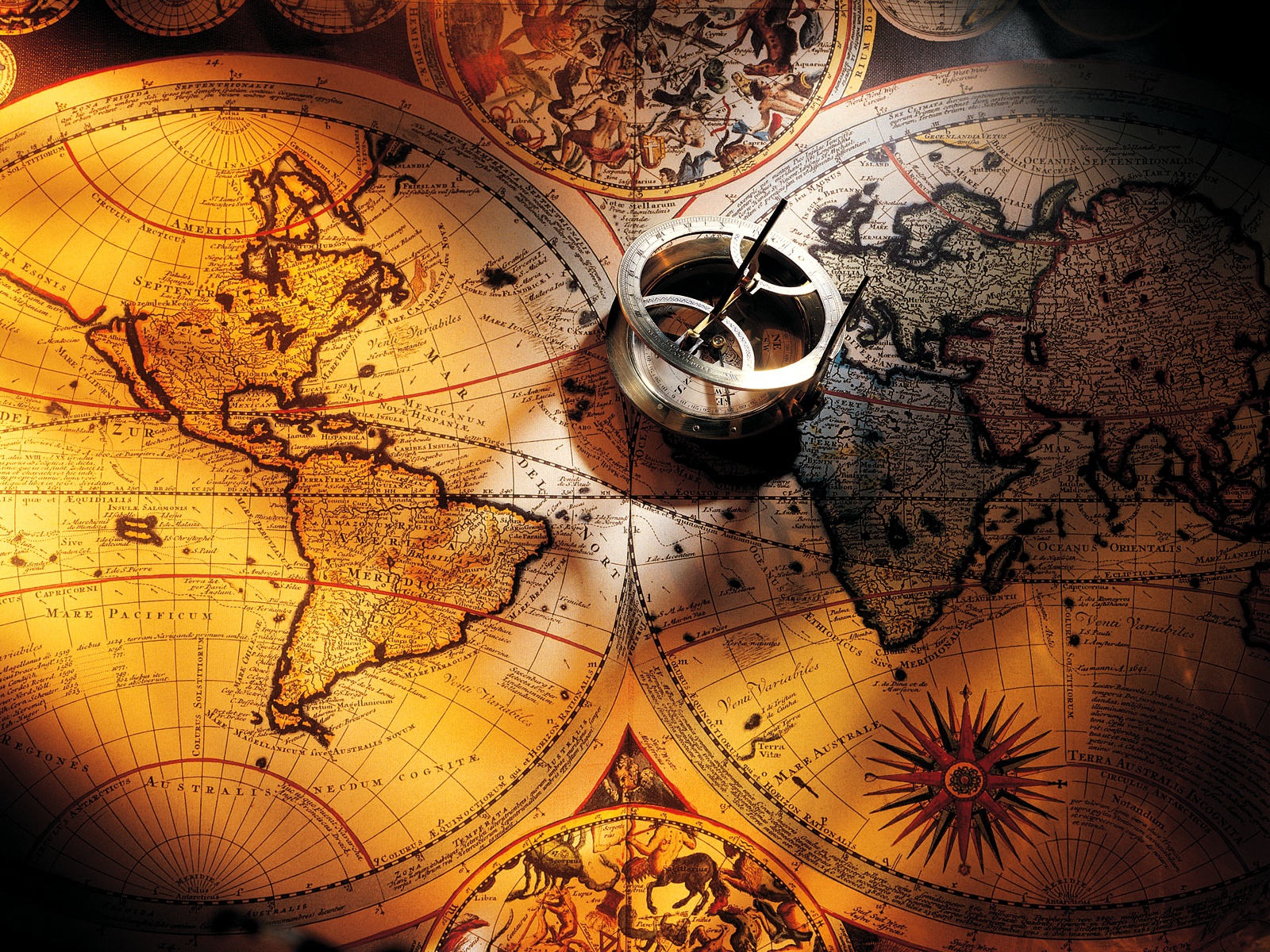 Old World Map and Compass wallpaper Mitt Romney Is The Icing On