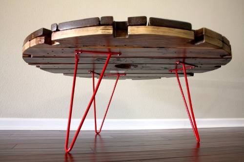 Wood Coffee Table Metal Legs Home Designs Wallpaper