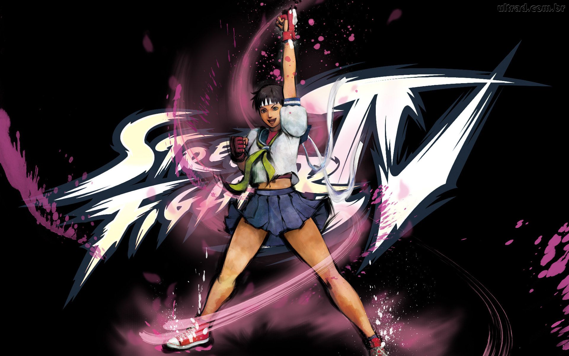 De Parede Street Fighter Wallpaper Sakura