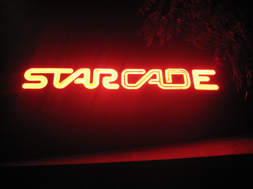 Starcade The Familiar Neon Sign Of Connected