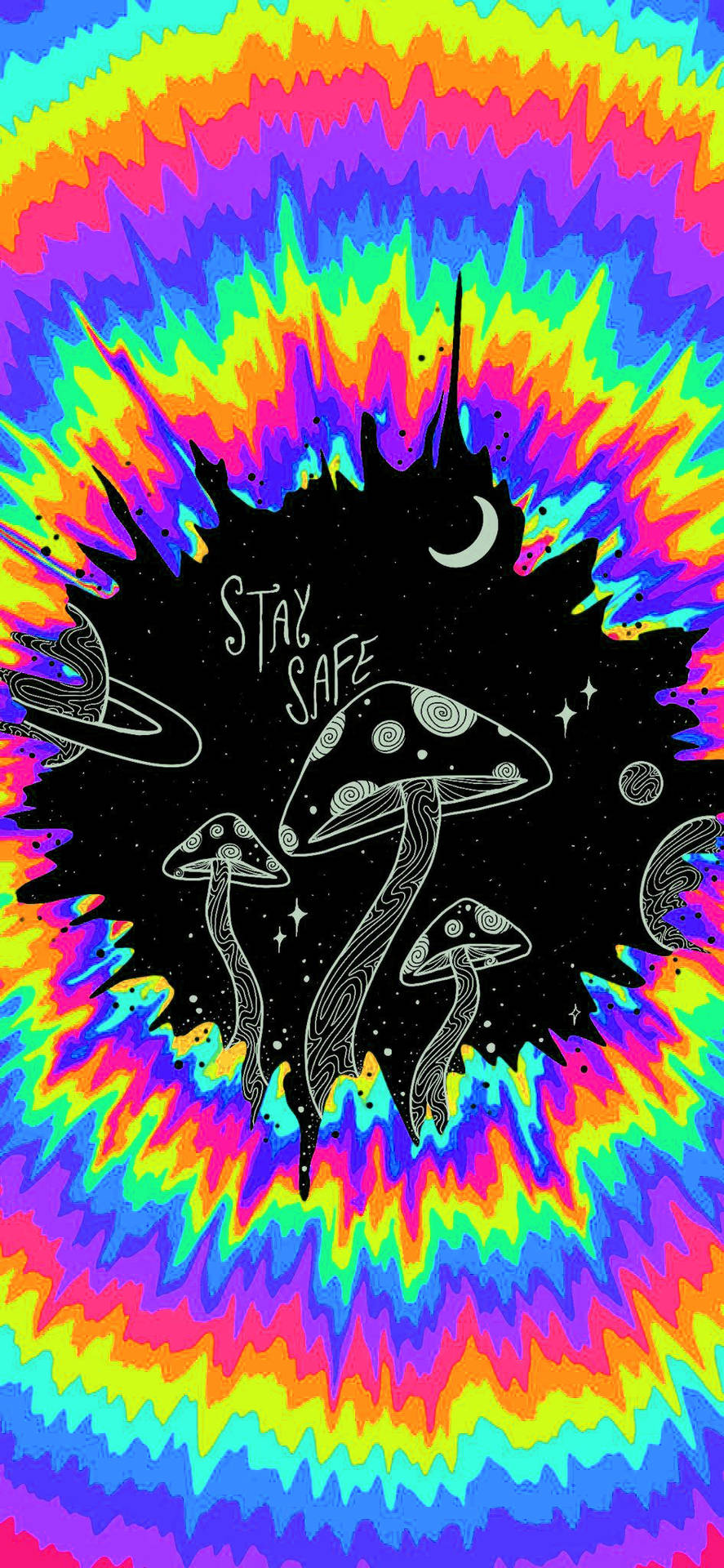 Aesthetic Trippy Background Wallpaper