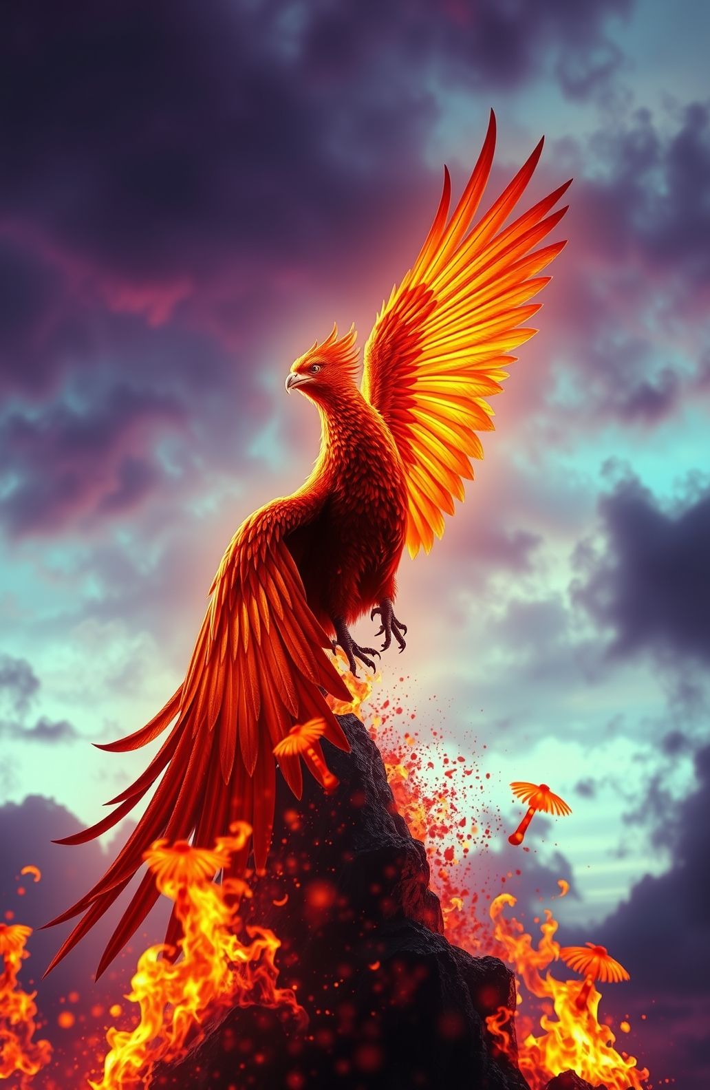 Phoenix Bird Hd Wallpaper