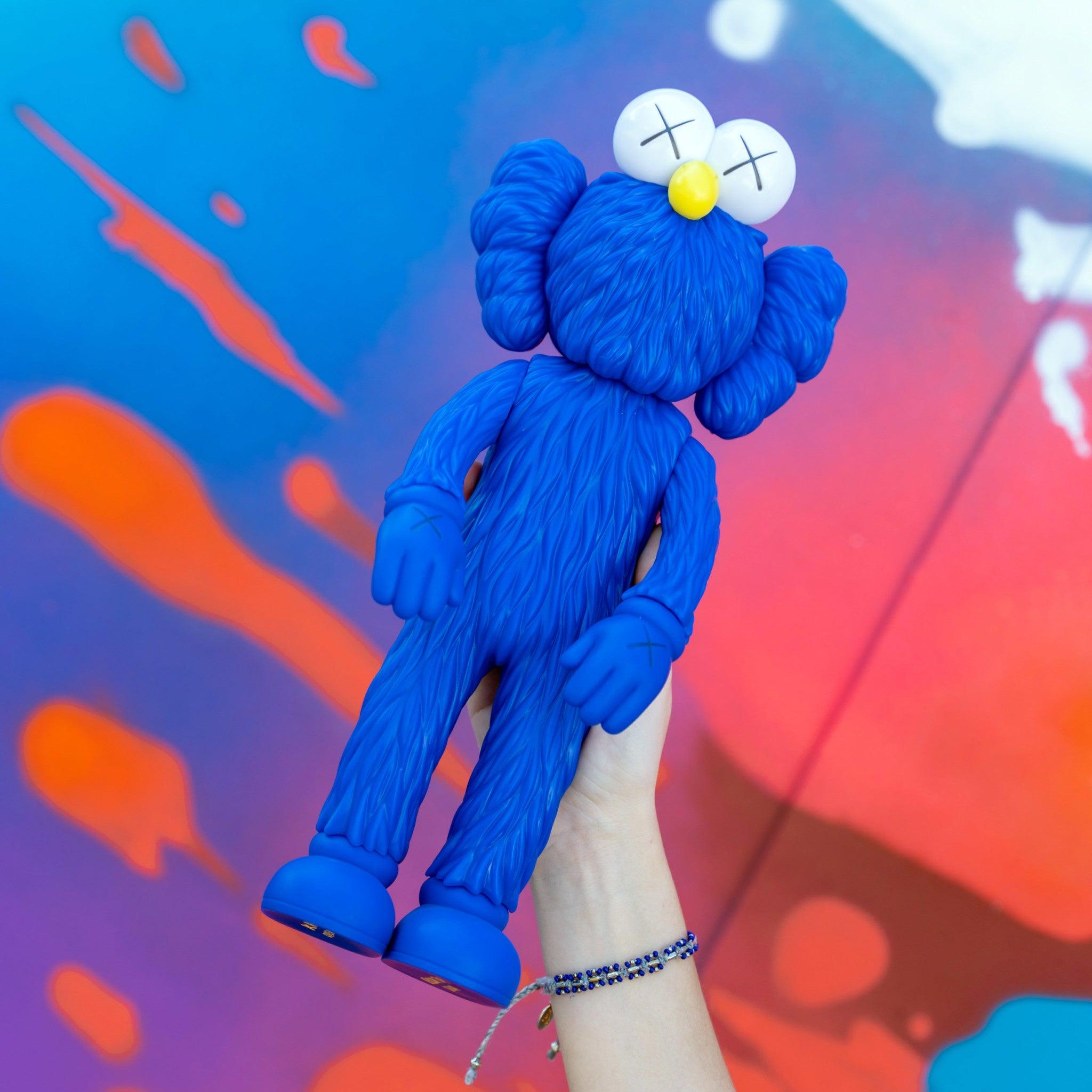 Invest in KAWS BFF Blue Vinyl Figure of Exclusive Pieces