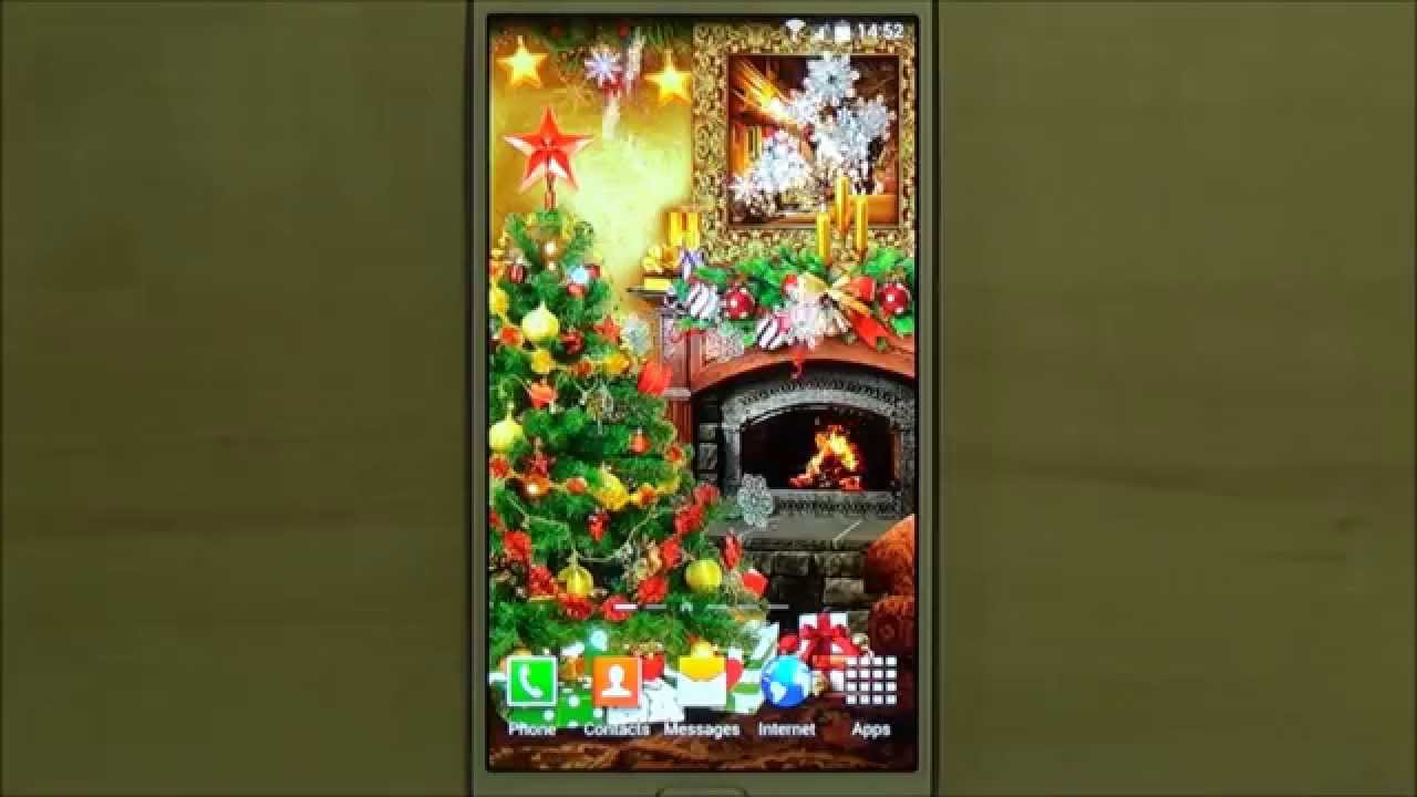 Beautiful Christmas Live Wallpaper For Android Phones And