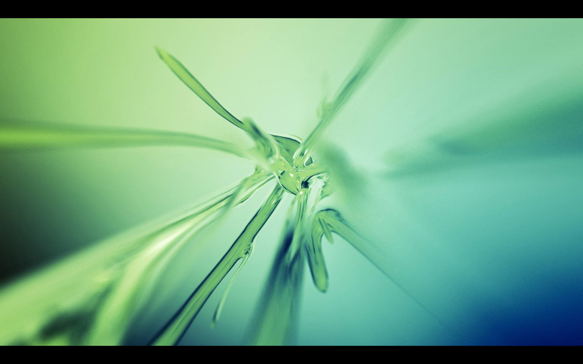 3d Art Green Desktop Wallpaper HD