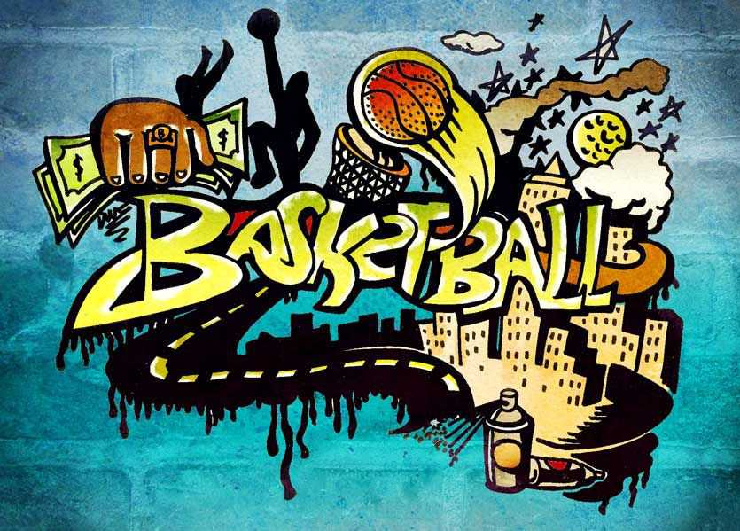  Cool Graffiti Basketball Themed Wallpaper Collection Full Size