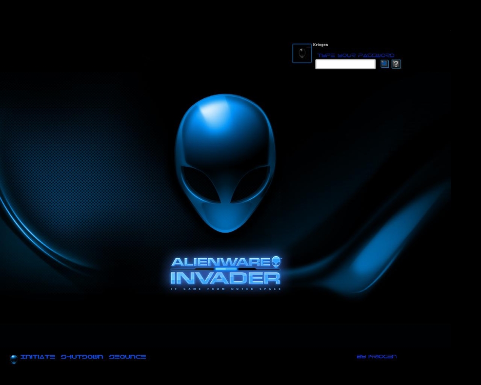 Alienware Logon Background