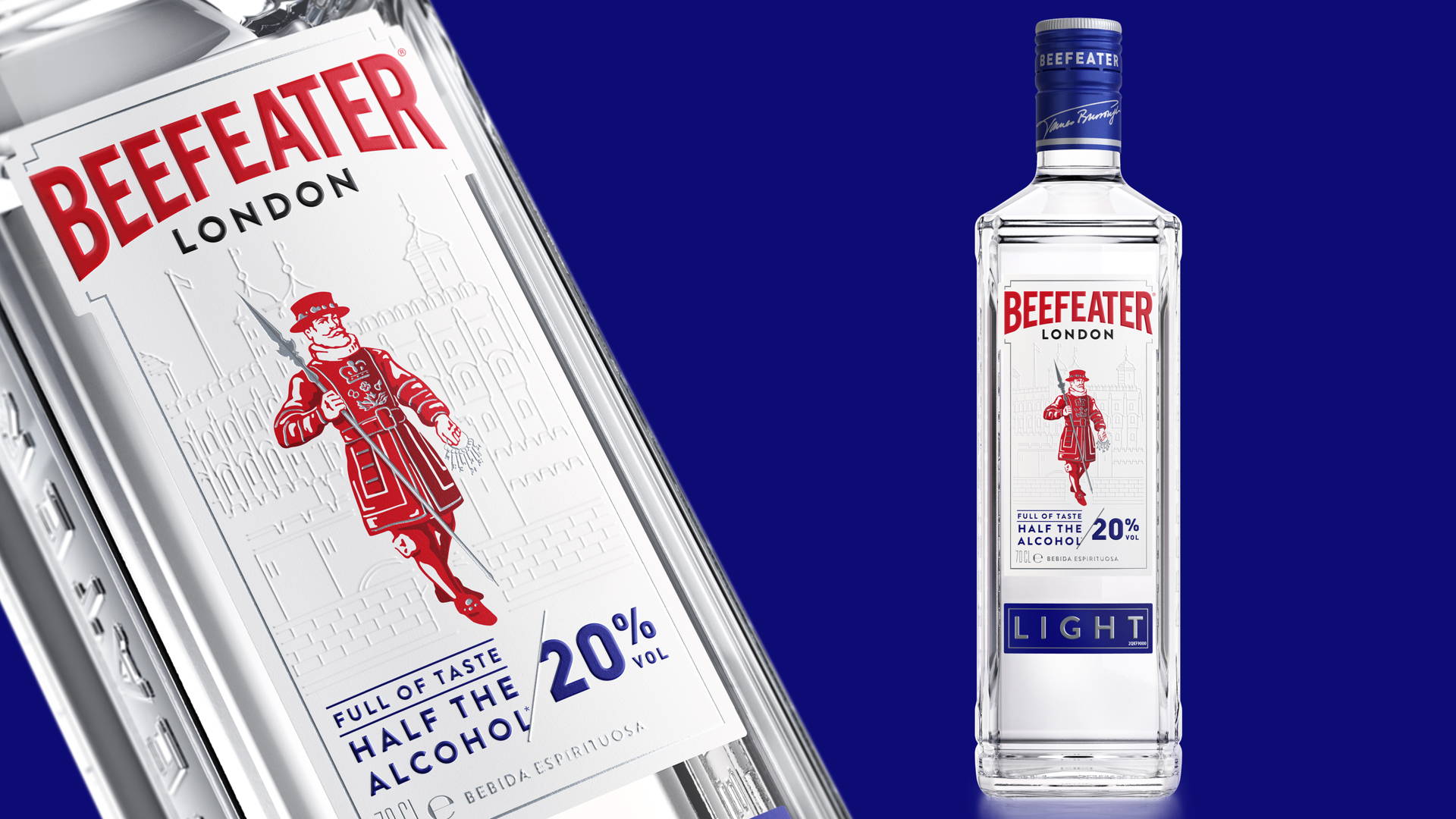 Introducing Beefeater S Take On Light Gin Dieline Design