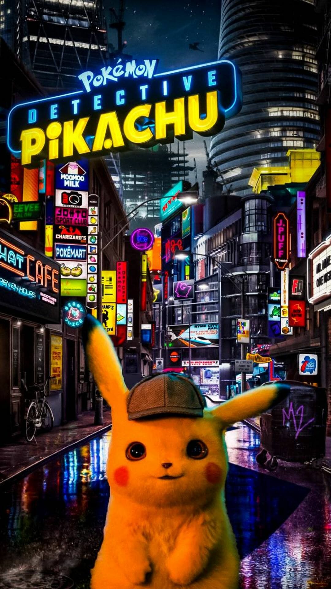 Detective Pikachu Wallpaper Android iPhone HD