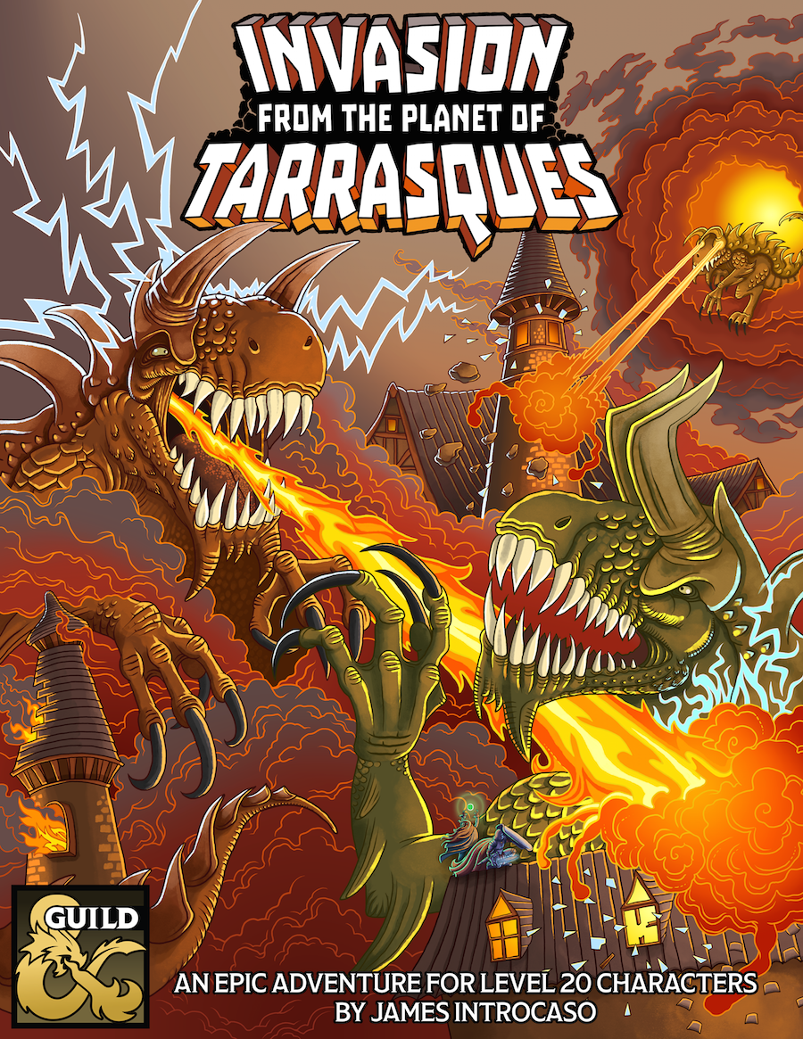 Invasion From The Pla Of Tarrasques Dungeon Masters Guild