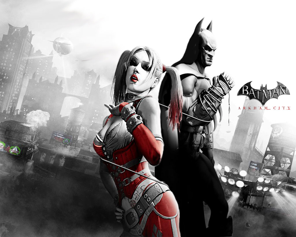 Batman And Harley Quinn Wallpaper By Halo296
