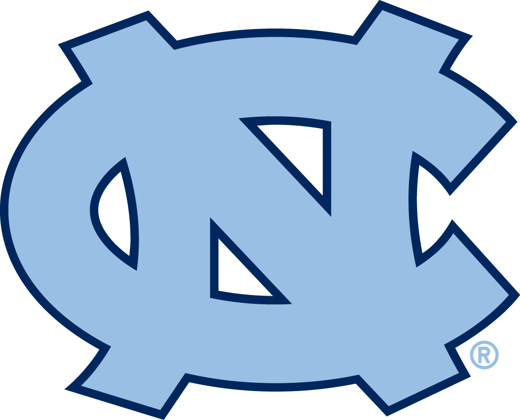 North Carolina Tar Heels Primary Logo Blue