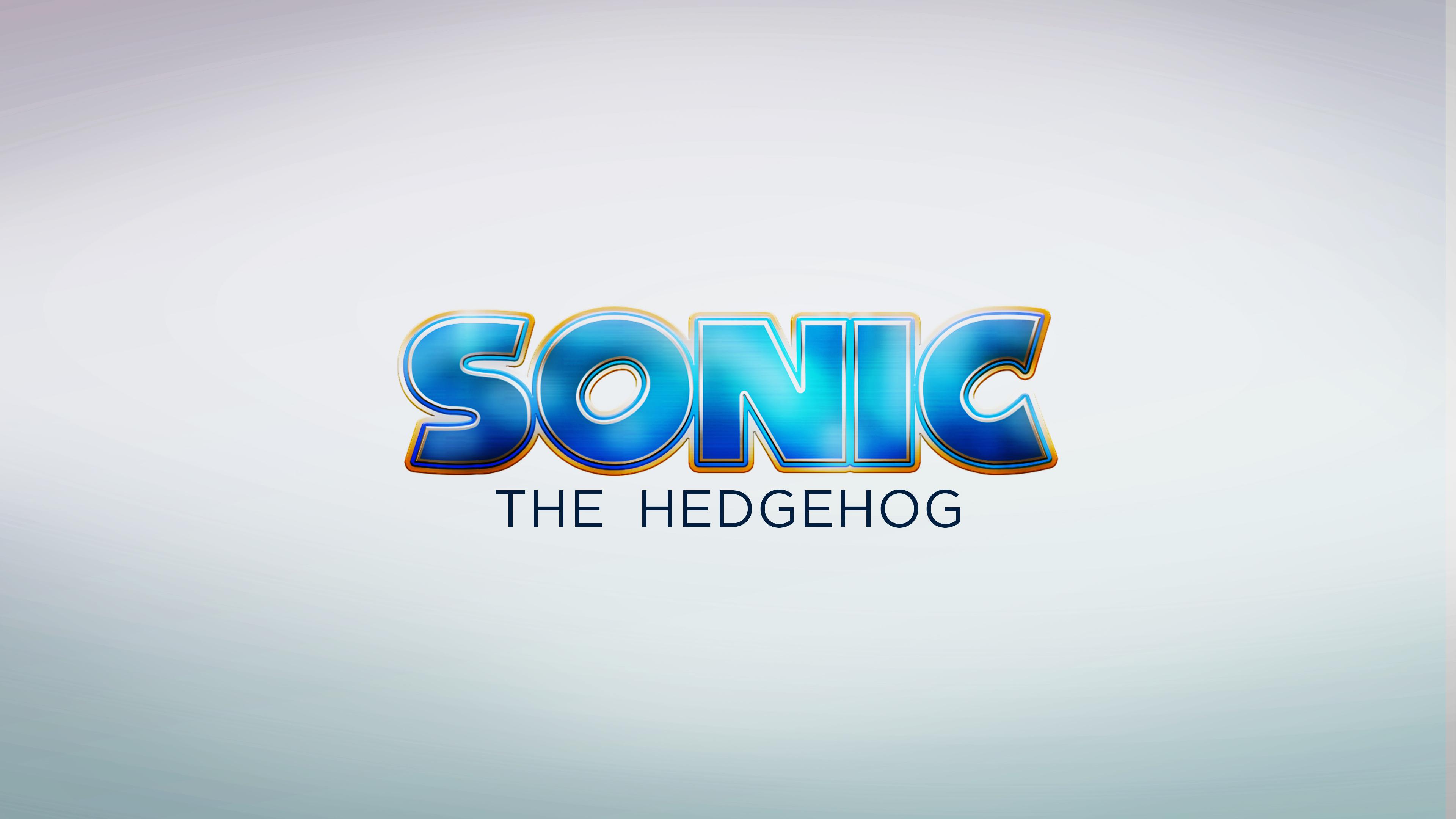 ART] Sonic Modern 4K Logo Wallpaper rSonicTheHedgehog