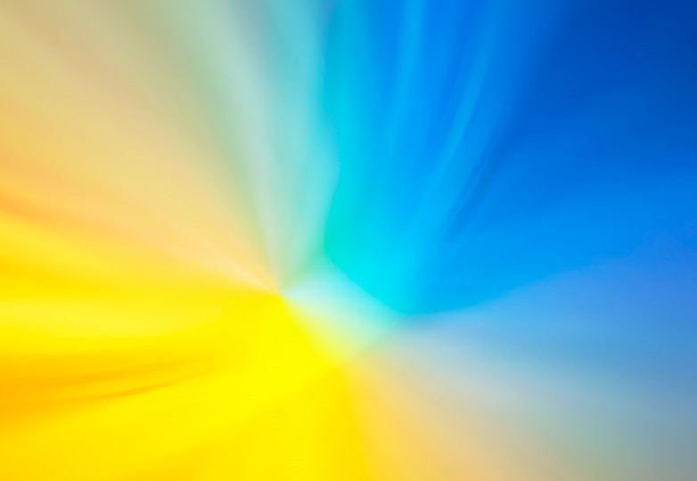 Blue And Yellow Background Design Dark