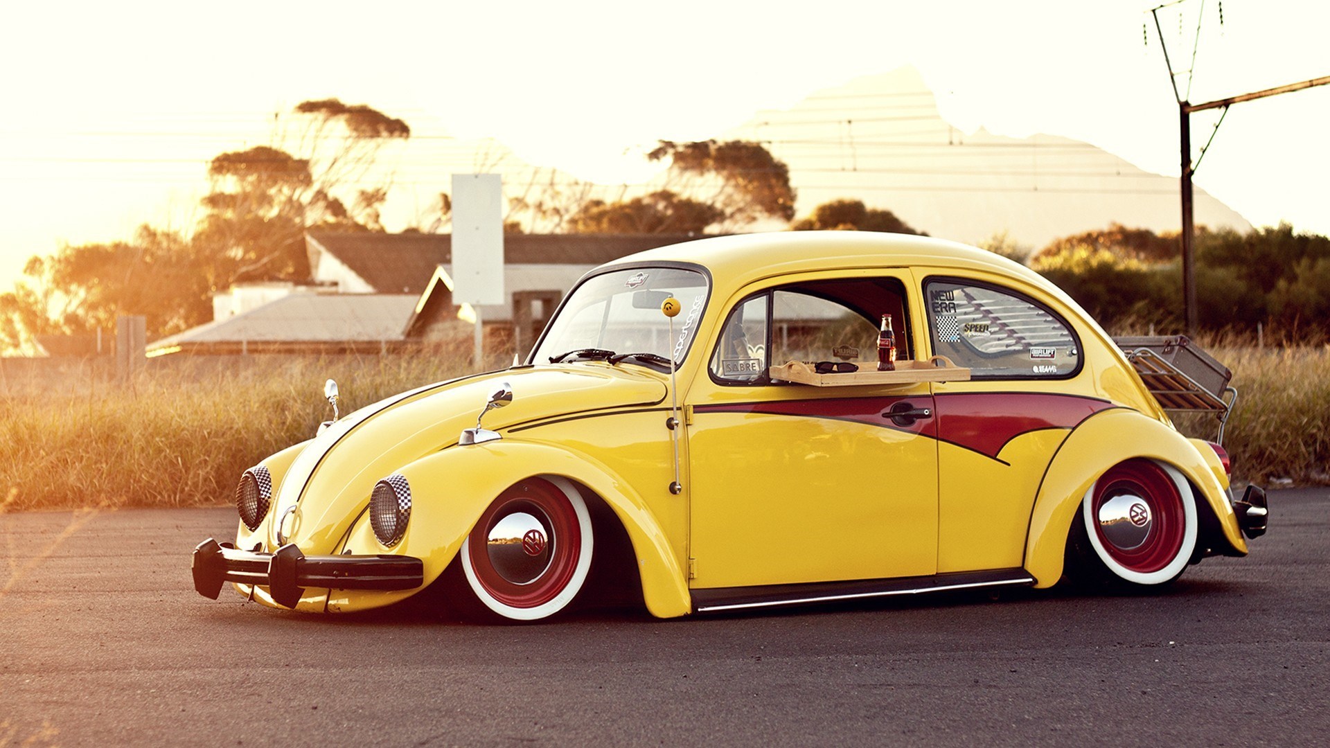 Volkswagen Beetle Yellow Muscle Cars Wallpaper 806 Wallpaper Cool 1920x1080