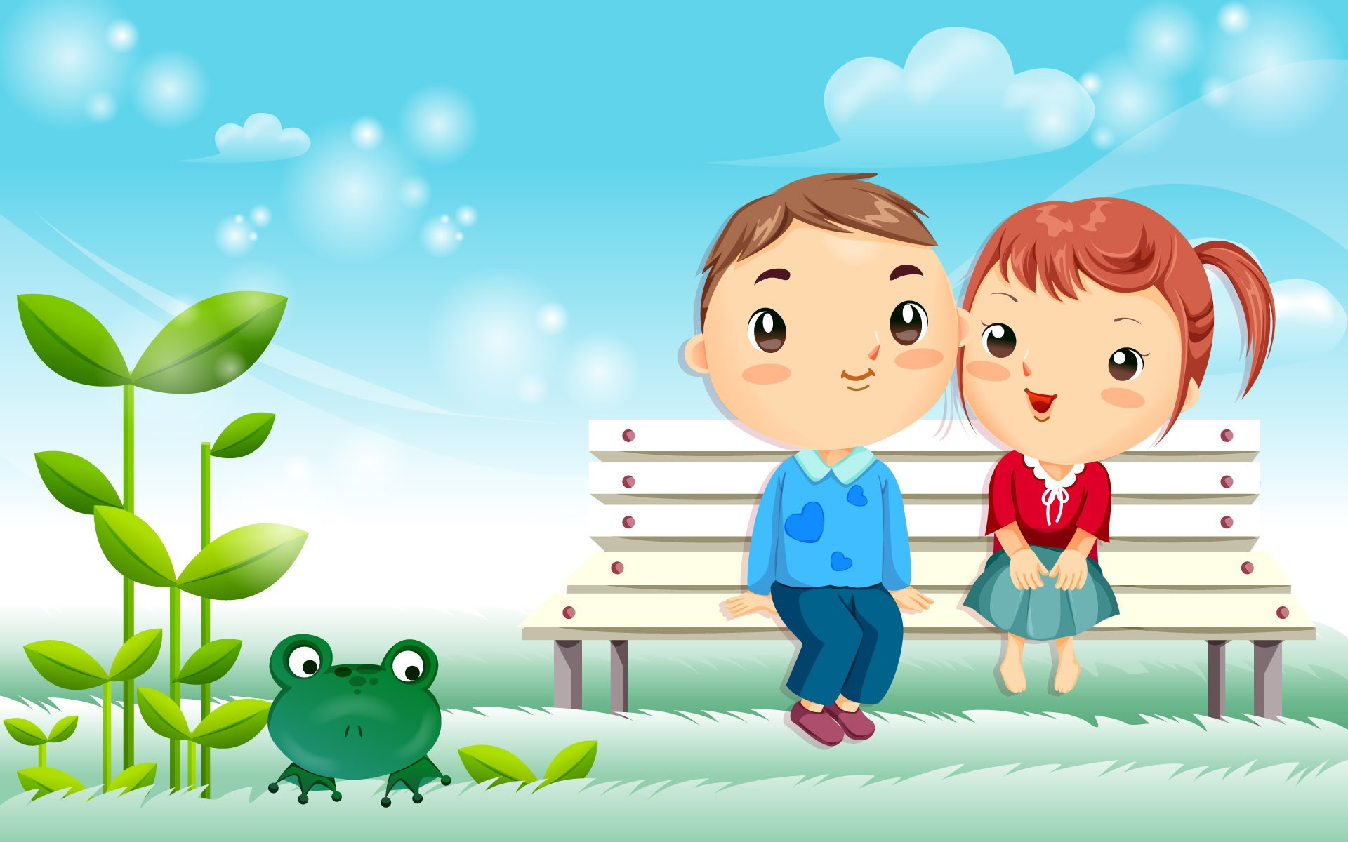 Love Cartoon Wallpaper