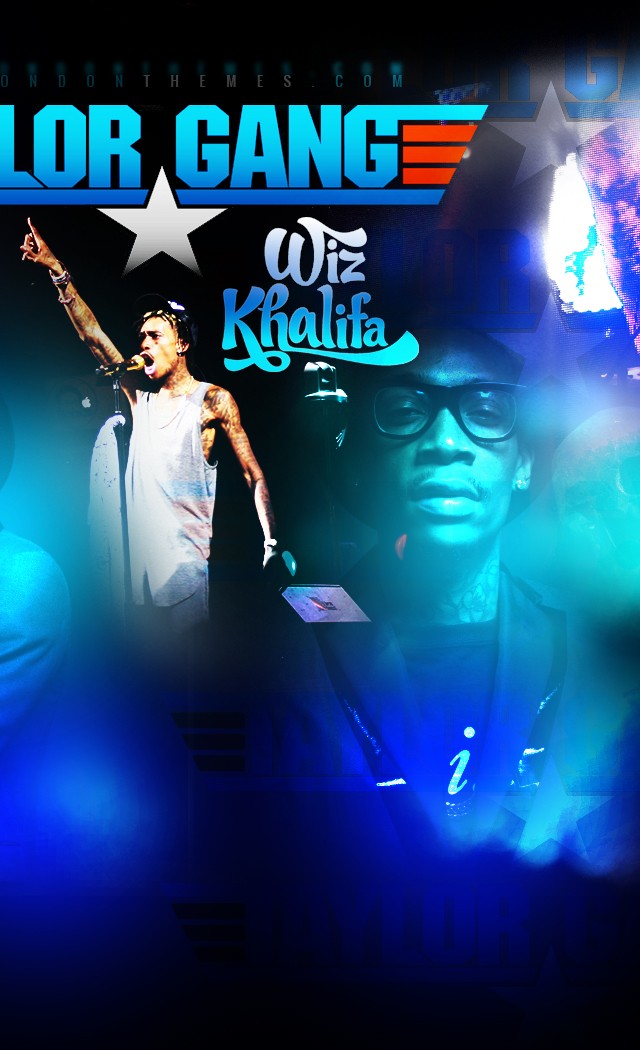 Wiz Khalifa Taylor Gang Concert Rap Wallpaper