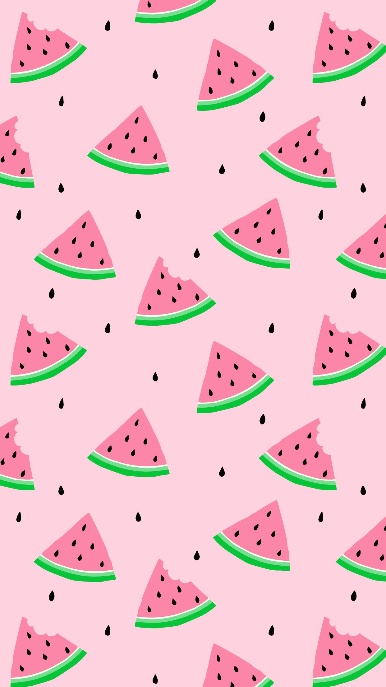 Watermelon Kawaii Wallpaper Top