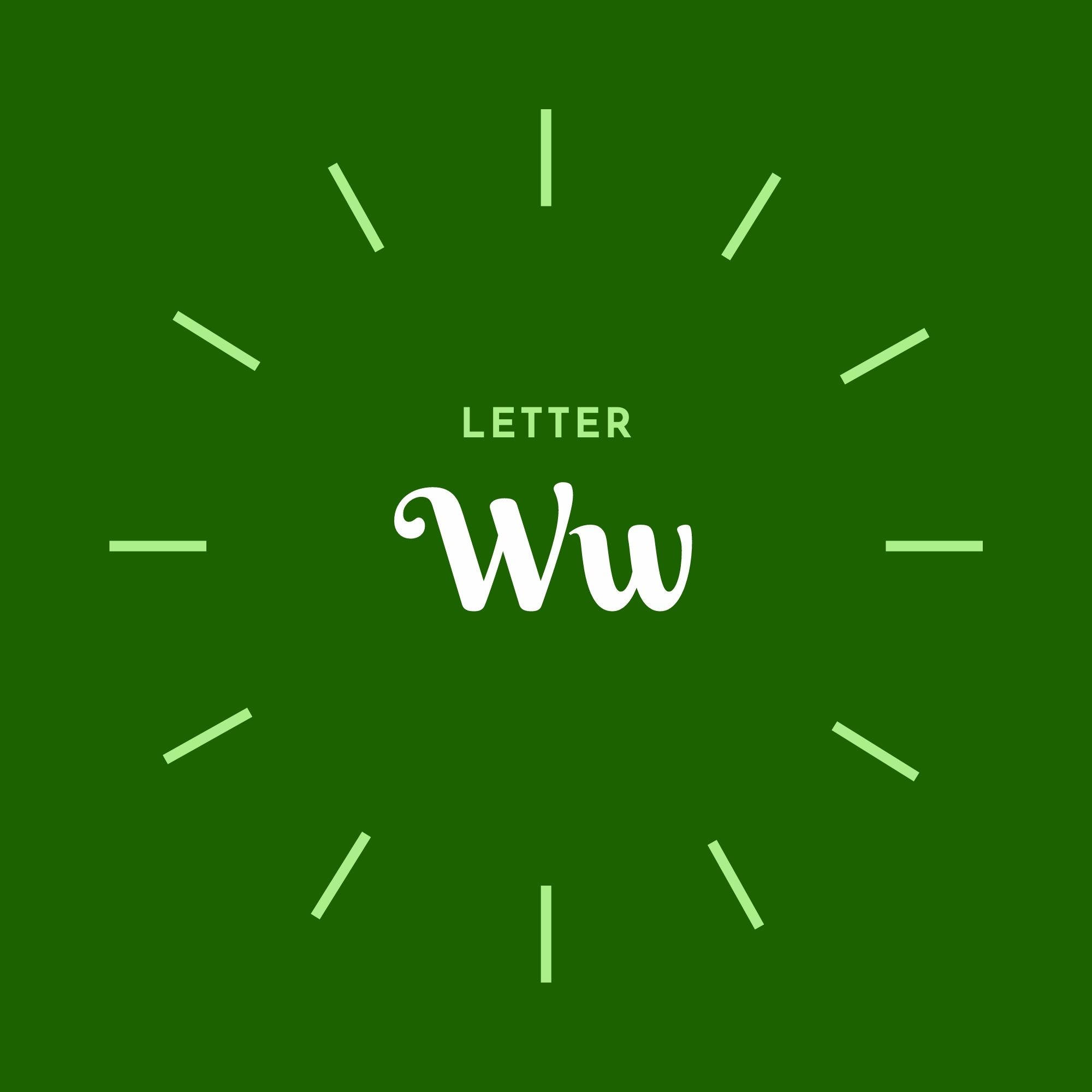 Letter W Wallpaper