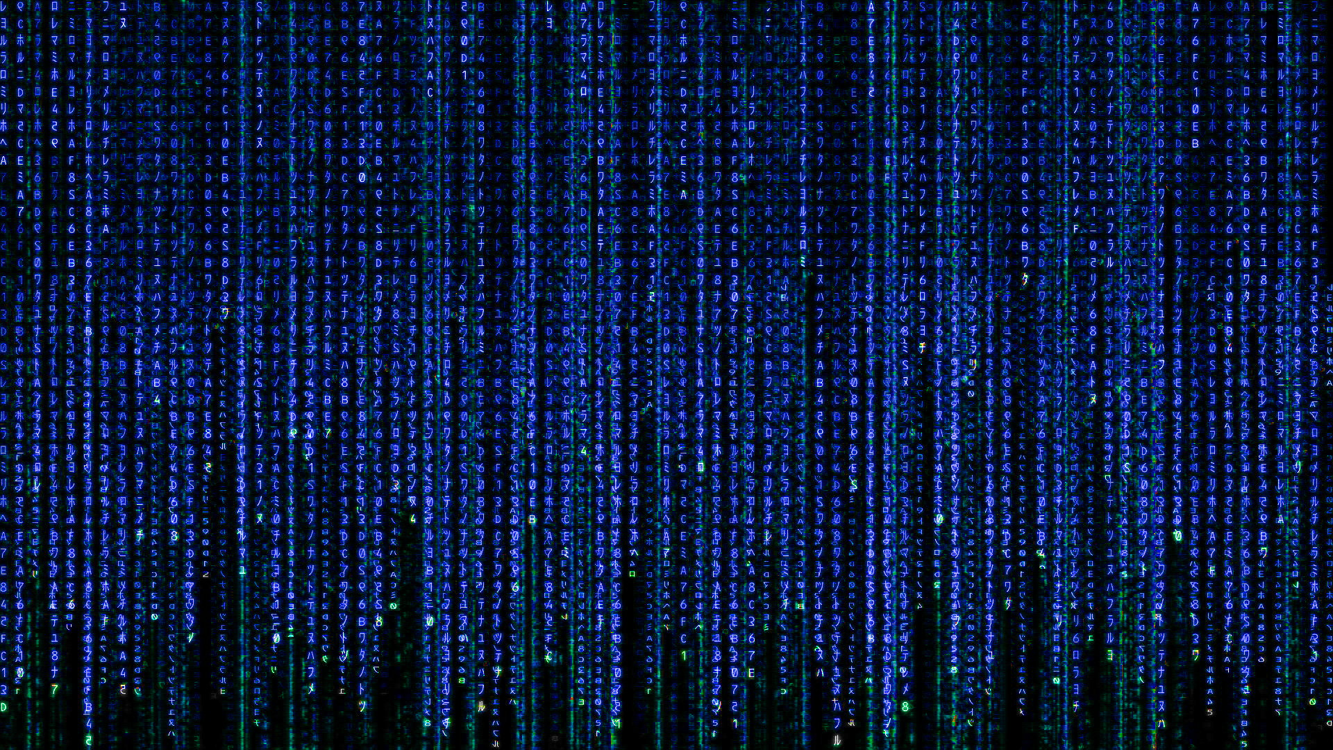 The Matrix Wallpaper 1920x1080 The Matrix Code 1920x1080