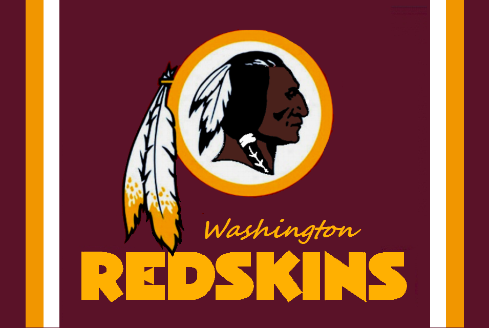 Download The Washington Redskins Logo With The Words Hail To The Redskins  Wallpaper  Wallpaperscom