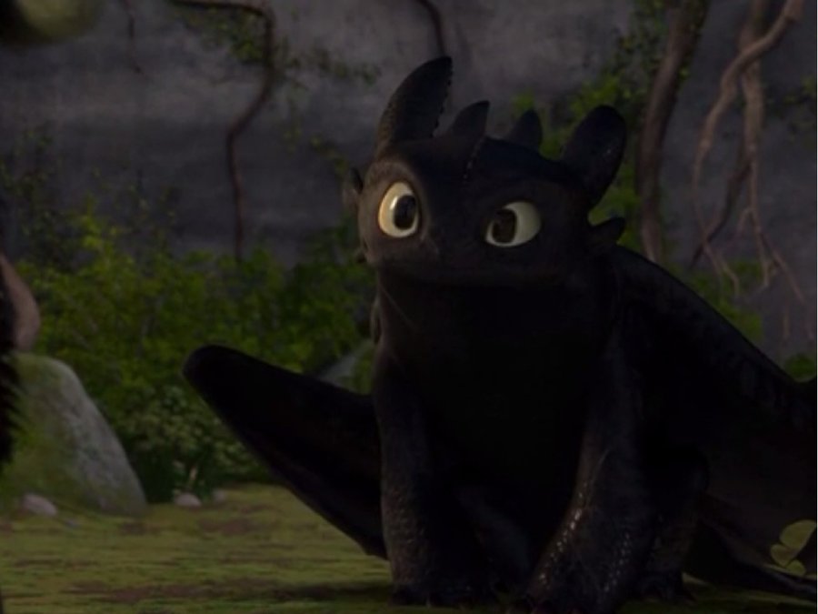 Night Fury Toothless Wallpaper The Very Cute And