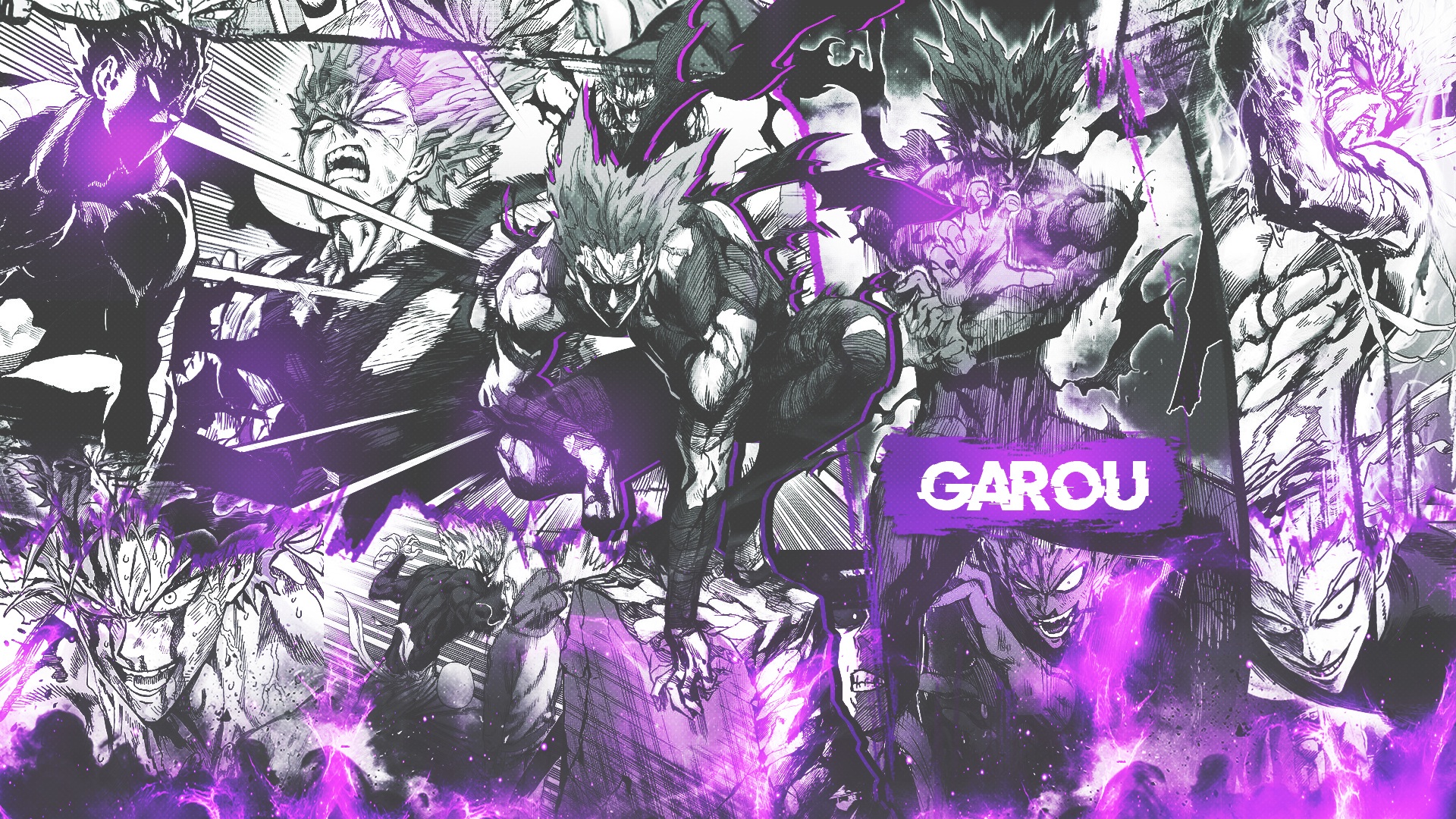 Wallpaper Of Anime Garou One Punch Man Manga Art Denocozer