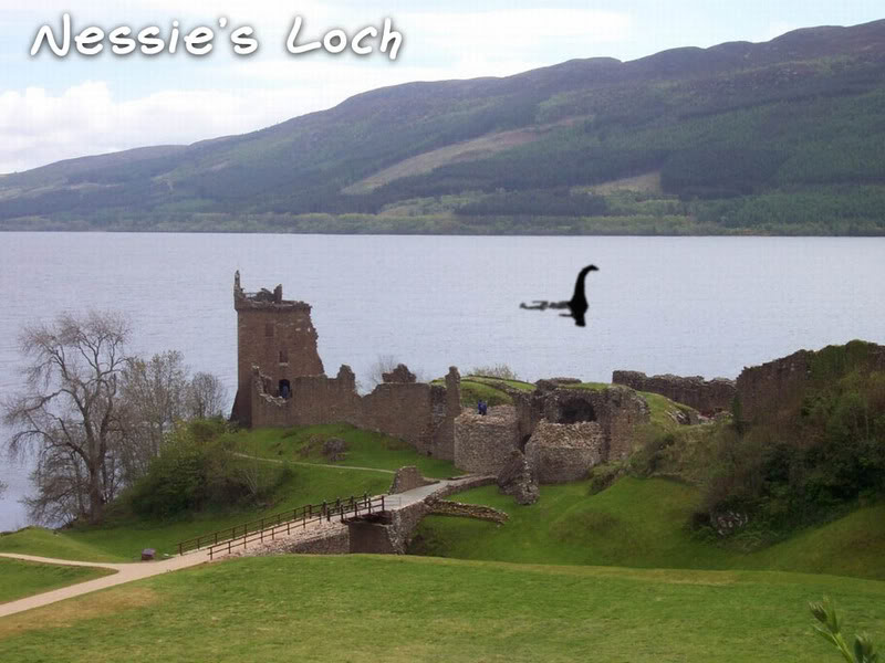 Loch Ness Monster Wallpaper Desktop Background