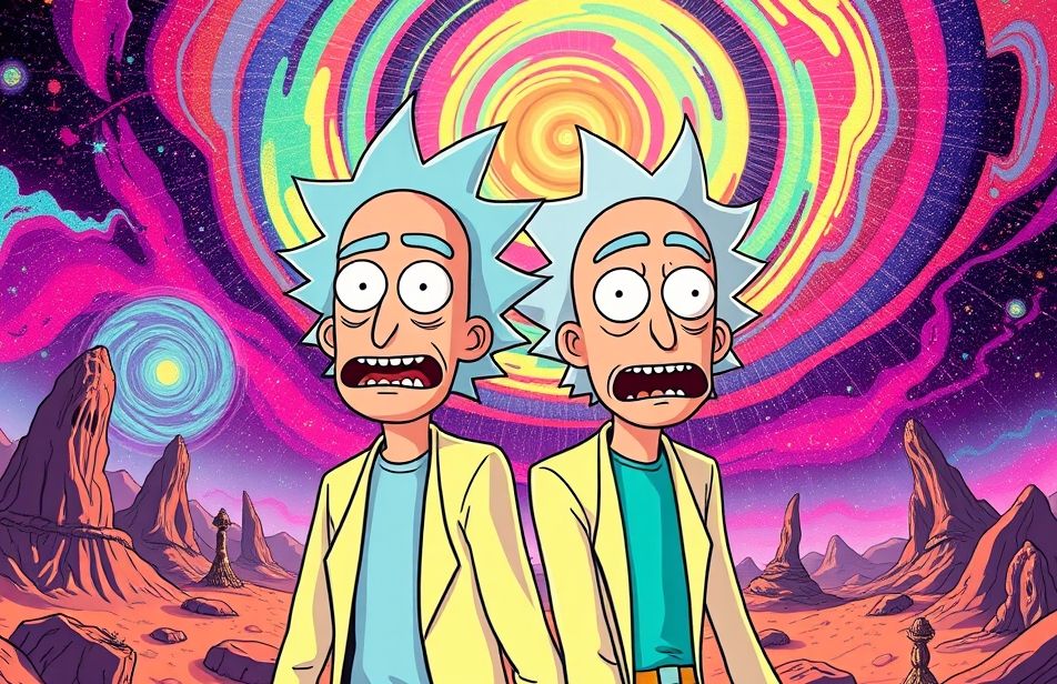 Supreme Rick And Morty Wallpaper