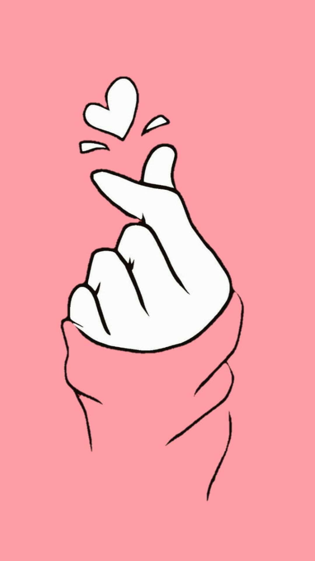 Top Finger Heart Wallpaper Full HD 4k To Use