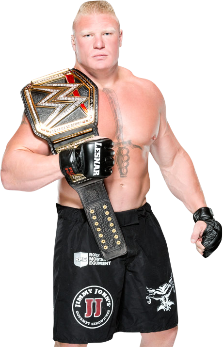 Brock Lesnar Wwe World Heavyweight Champion By Wwematchcard On
