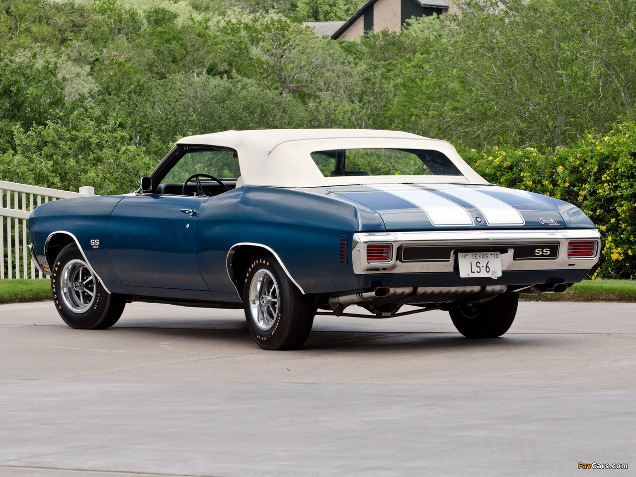Wallpapers of Chevrolet Chevelle SS 454 LS6 Convertible 1280x960
