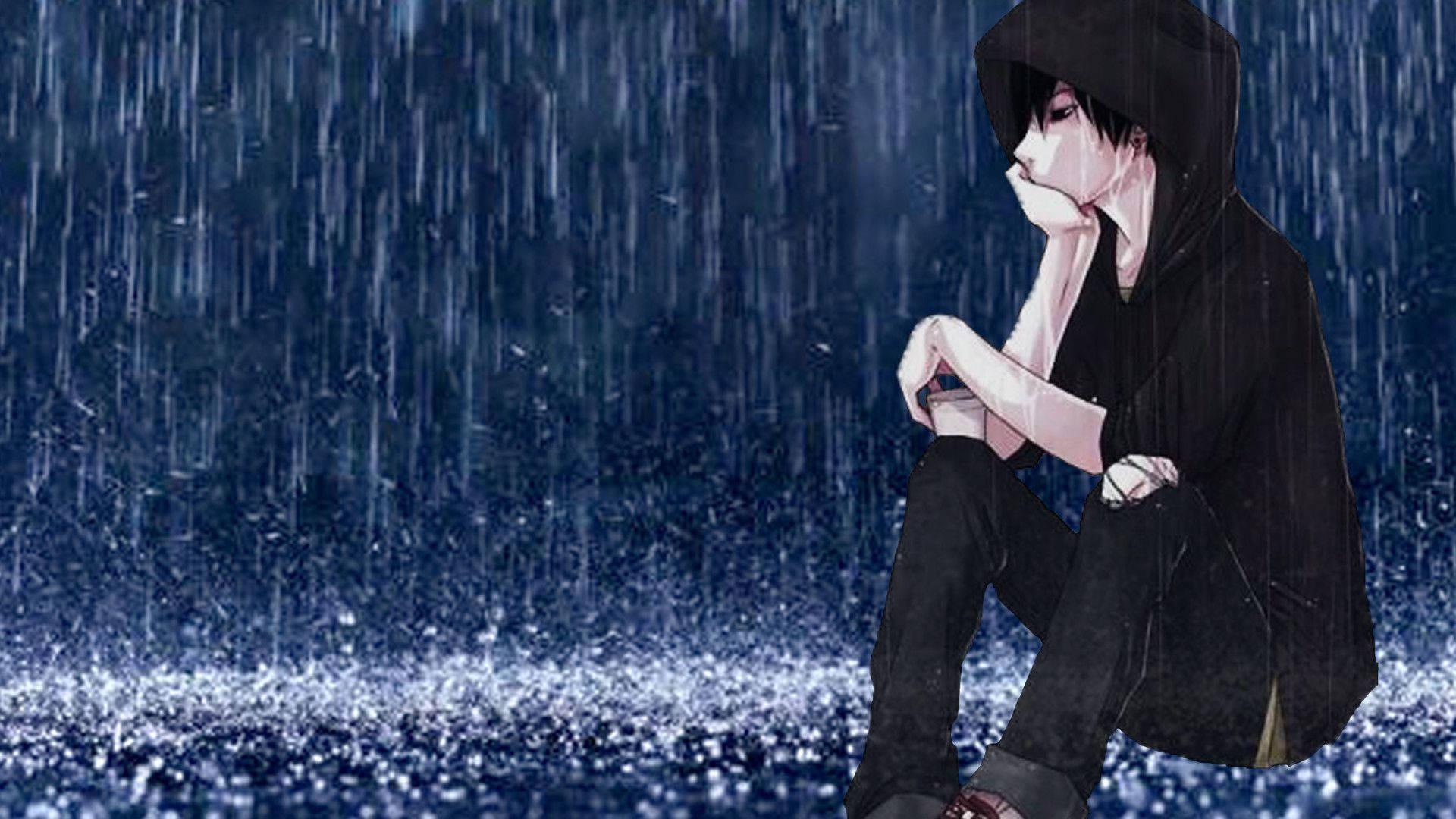 Sad Boy Background Wallpaper