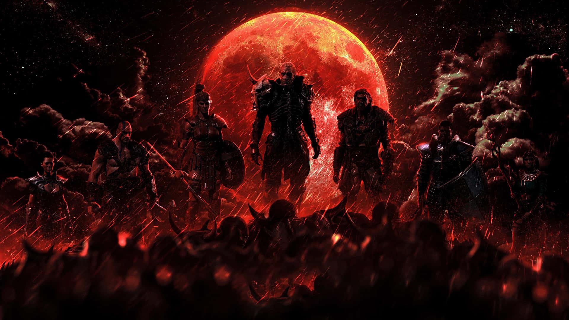 Defeat The Lord Of Terror In Diablo Wallpaper