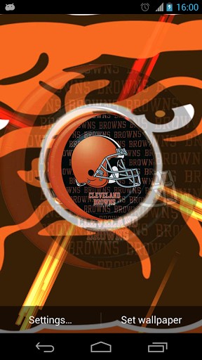 Bigger Cleveland Browns Wallpaper For Android Screenshot