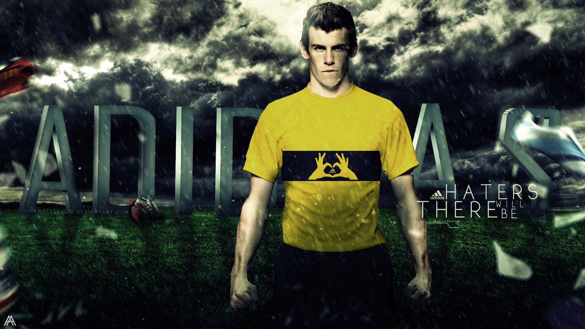 Gareth Bale Adidas HD Wallpaper By Ali Khateeb Gfx